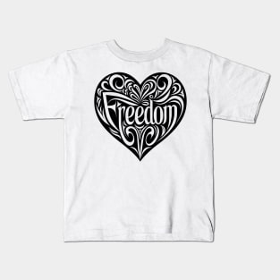 Freedom Heart Kids T-Shirt